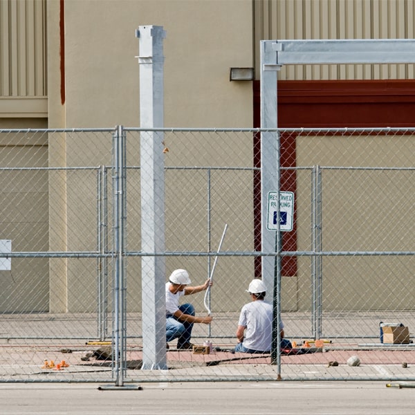 how much time can i lease the temporary fence for my building site or event in Narberth Pennsylvania